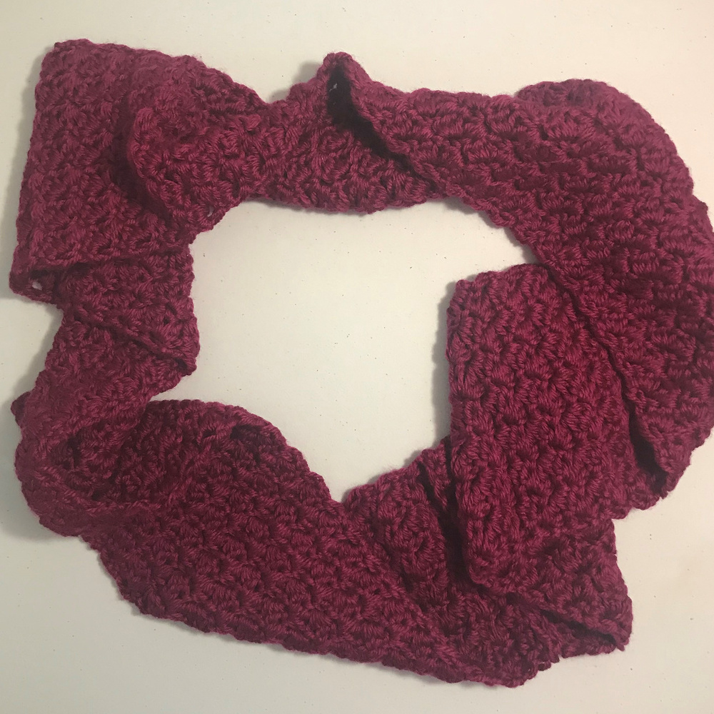 Berry Infinity Scarf NEW Super Stretchy!!